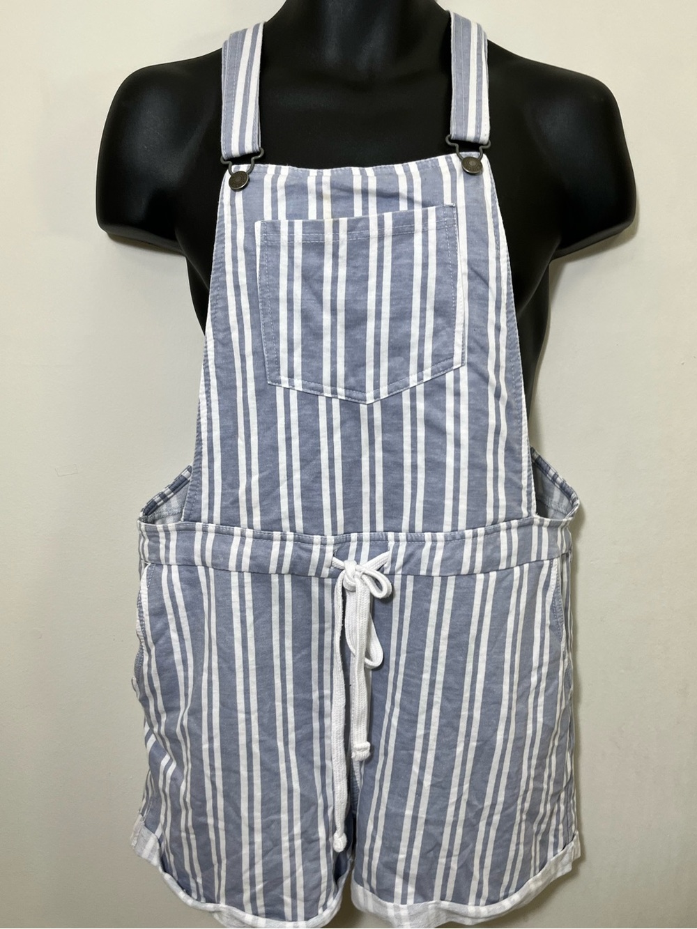 Wallflower Blue & White Striped Knit Top